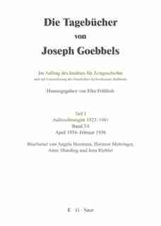 April 1934 - Februar 1936 by Joseph Goebbels