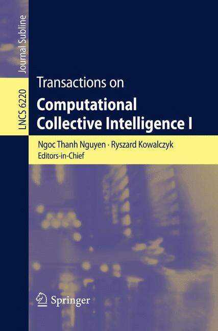 Transactions on Computational Collective Intelligence I by Ngoc-thanh Nguyen Paperback | Indigo Chapters