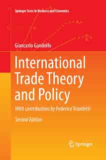 International Trade Theory And Policy by Giancarlo Gandolfo