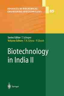 Biotechnology in India II by S. Chand