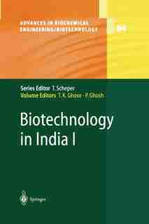 Biotechnology in India I by S.k. Basu