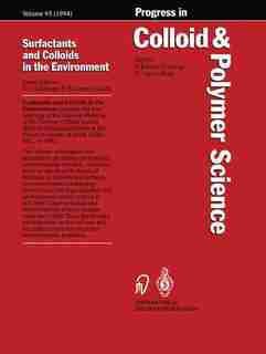 Surfactants and Colloids in the Environment by M. Schwuger