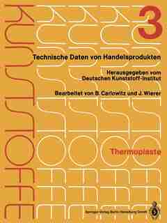 Thermoplaste: Merkblätter 805-1200 by Deutsches Kunststoff-institut