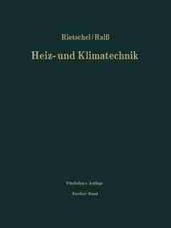 Verfahren Und Unterlagen Zur Berechnung by Hermann Rietschel