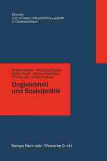Ungleichheit und Sozialpolitik by Richard Hauser