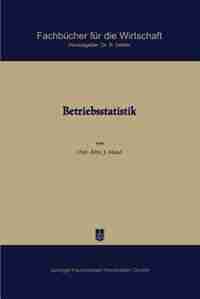 Betriebsstatistik by Josef Mand