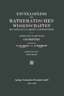Geometrie by H. Mohrmann