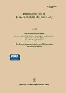 Die Drehschwingungen des Zweirad-Kettentriebes bei innerer Erregung by Hans-Günther Rachner