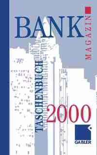 Bank Magazin Taschenbuch 2000 by Gabler Wiesnaden