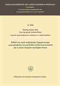Einfluß Von Rasch Wechselnden Zugspannungen Unterschiedlicher Art Und Größe Auf Den Zusammenhalt Der In Einem Gespinst Vereinigten Fasern by Herbert Stein