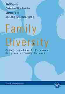 Family Diversity: Collection of the 3rd European Congress of Family Science by Olaf Kapella