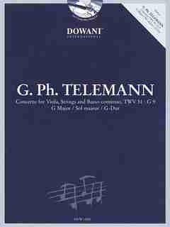 Telemann: Concerto for Viola, Strings and Basso Continuo TWV 51:G9 in G Major by Leonid Leibowitsch