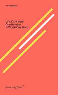 One Number Is Worth One Word by Luis Camnitzer