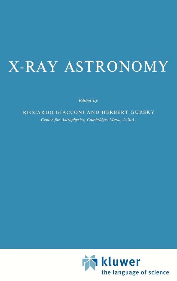 X-ray Astronomy by R. Giacconi Hardcover | Indigo Chapters