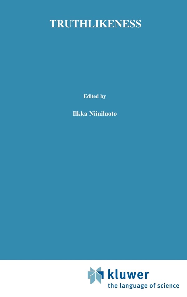 Truthlikeness by I. Niiniluoto Hardcover | Indigo Chapters