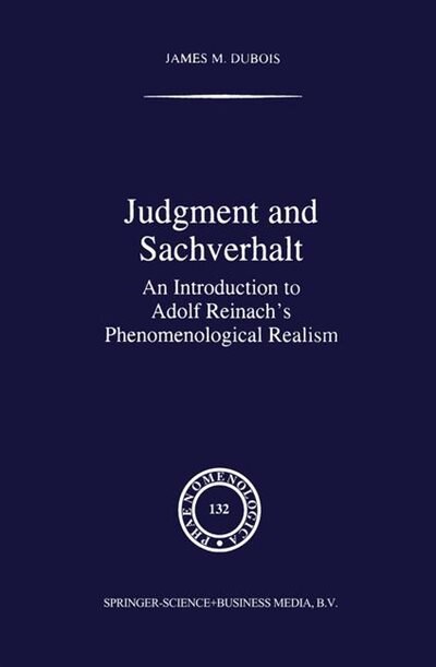 Judgment and Sachverhalt by J.m. Dubois Paperback | Indigo Chapters