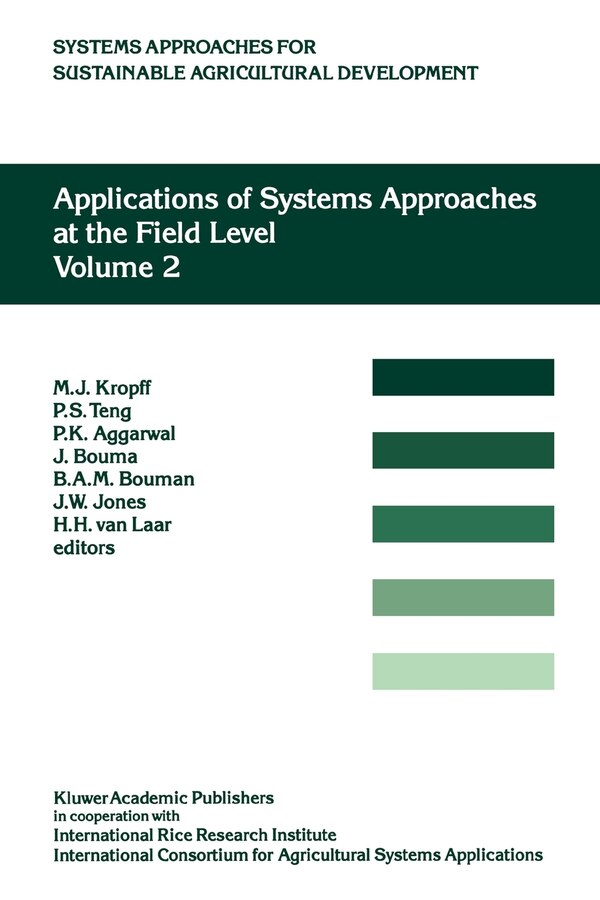 Applications of Systems Approaches at the Field Level by M.j. Kropff Paperback | Indigo Chapters