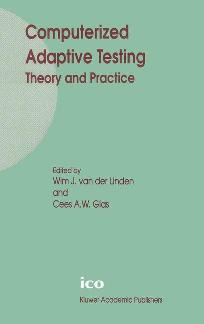 Computerized Adaptive Testing by Wim J. Van Der Linden Paperback | Indigo Chapters