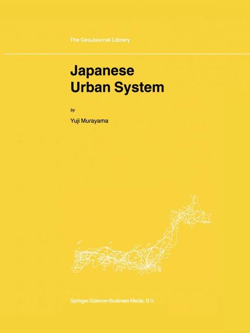 Japanese Urban System by Yuji Murayama Paperback | Indigo Chapters