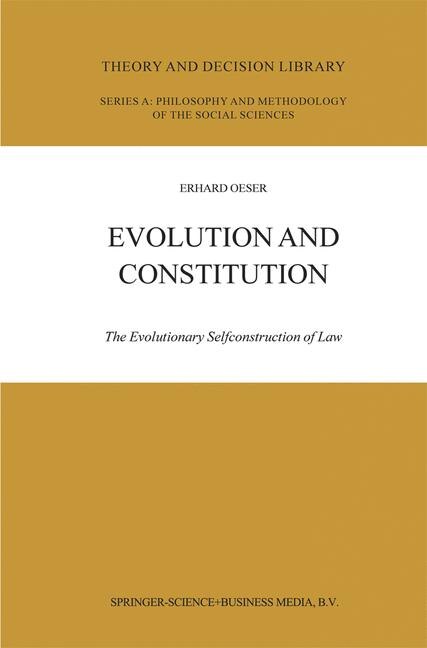 Evolution and Constitution by E.f. Oeser Paperback | Indigo Chapters