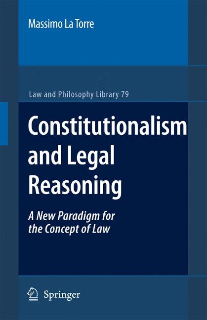 Constitutionalism and Legal Reasoning by Massimo La Torre Paperback | Indigo Chapters