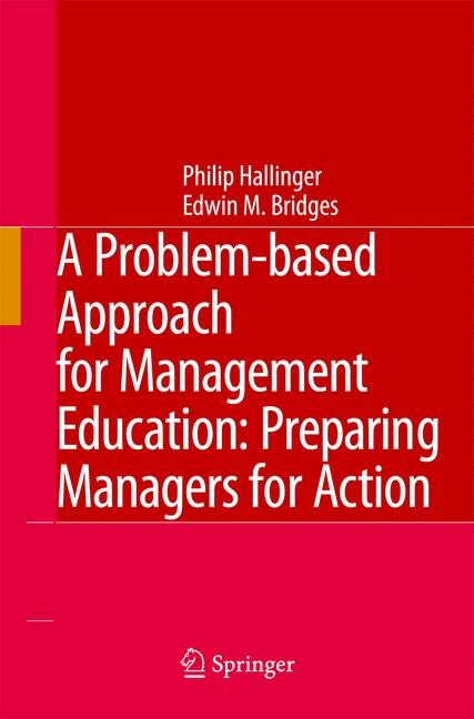 A Problem-based Approach for Management Education by Philip Hallinger Paperback | Indigo Chapters