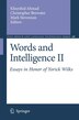 Words and Intelligence II by Khurshid Ahmad Paperback | Indigo Chapters