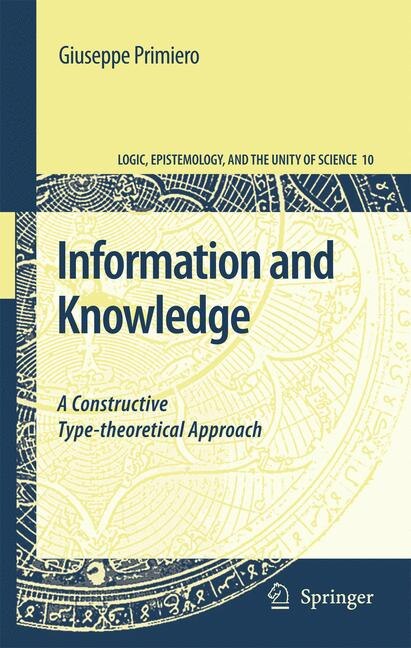 Information and Knowledge by Giuseppe Primiero Paperback | Indigo Chapters