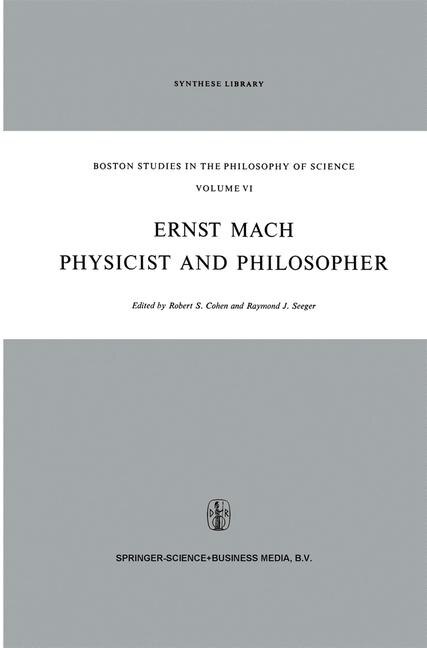 Ernst Mach by Robert S. Cohen Paperback | Indigo Chapters