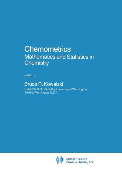 Chemometrics by B.R. Kowalski Paperback | Indigo Chapters