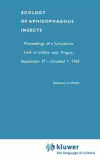 Ecology Of Aphidophagous Insects by Ivo Hodek