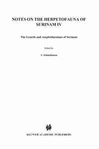 Notes on the herpetofauna of Surinam IV: The lizards and amphisbaenians of Surinam by M.s. Hoogmoed