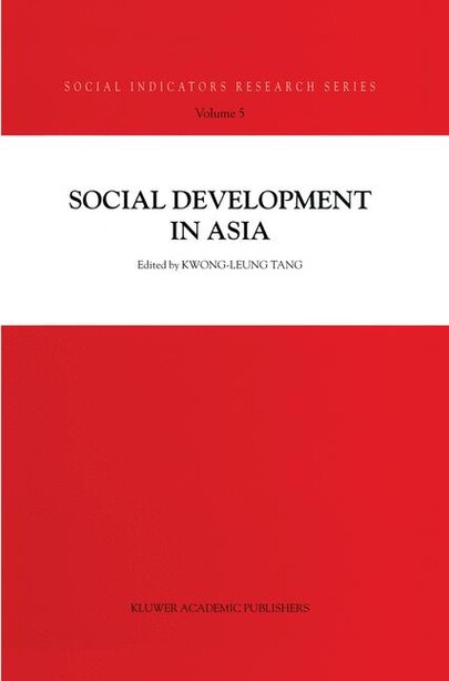 Social Development in Asia by Kwong-leung Tang