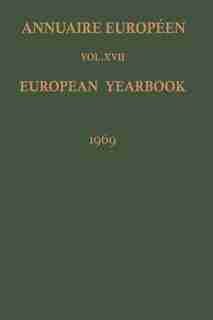 Annuaire Européen / European Yearbook by Council Of Europe