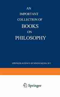An Important Collection of Books on Philosophy by Martinus Nijhoff