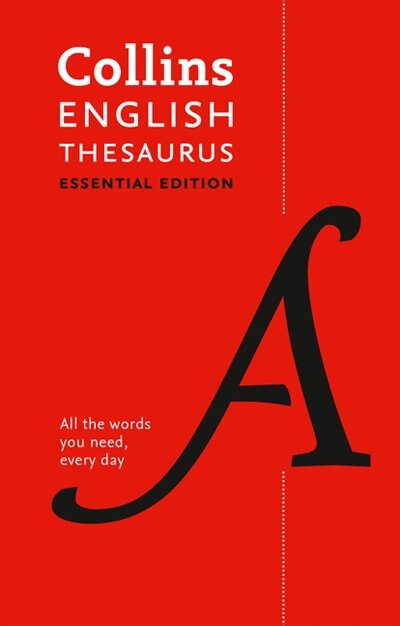 English Thesaurus Essential by Collins Dictionaries, Hardcover | Indigo Chapters
