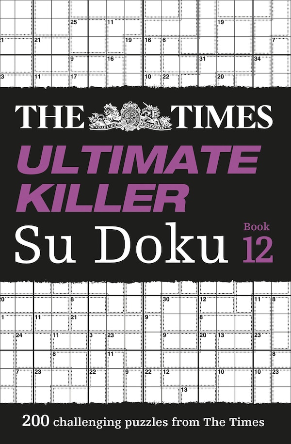 The Times Ultimate Killer Su Doku Book 12: 200 of the deadliest Su Doku puzzles (The Times Su Doku) by The Times Mind Games, Perfect