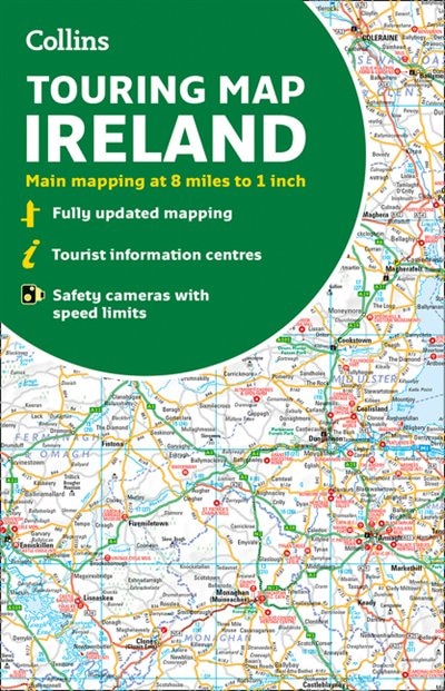 Collins Ireland Touring, Map by Collins, Maps | Indigo Chapters