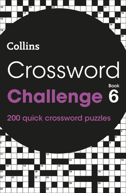 Crossword Challenge Book 6 by Collins Puzzles, Perfect | Indigo Chapters