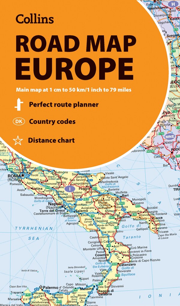 Collins Road, Map of Europe by Collins, Maps | Indigo Chapters