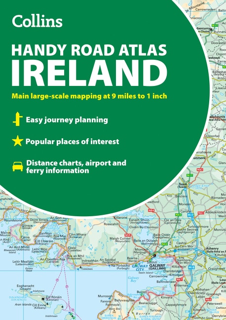 Collins Handy Road Atlas Ireland by Collins Maps, Perfect | Indigo Chapters
