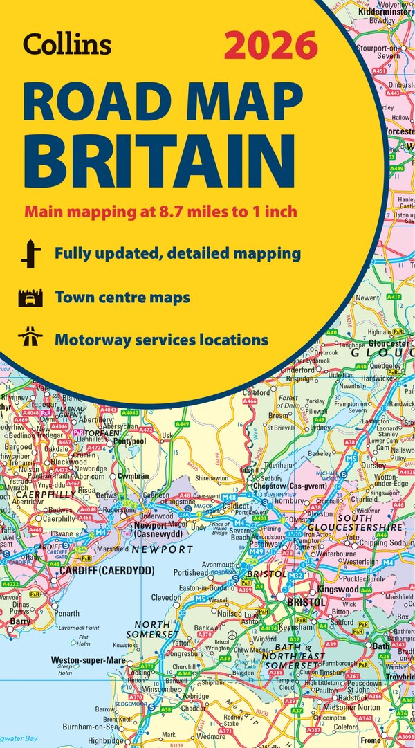 2026 Collins Road, Map of Britain by Collins, Maps | Indigo Chapters