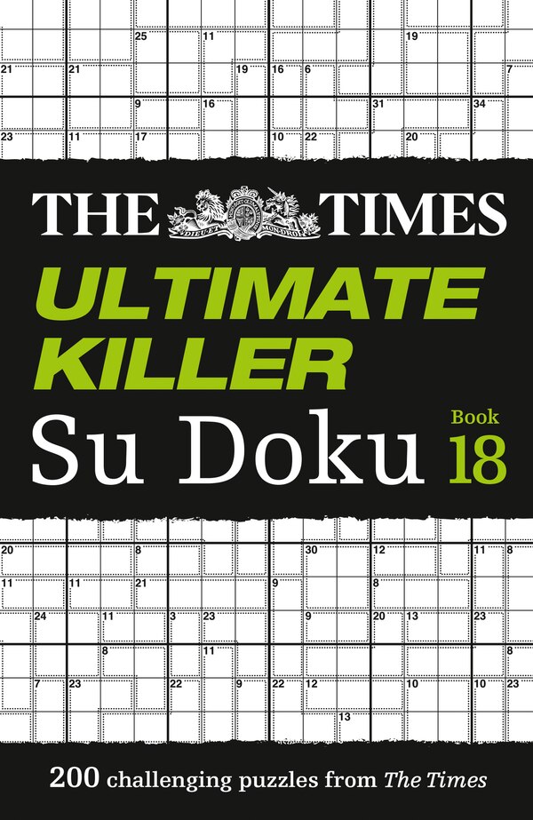 The Times Ultimate Killer Su Doku Book 18 by The Times Mind Games, Perfect | Indigo Chapters