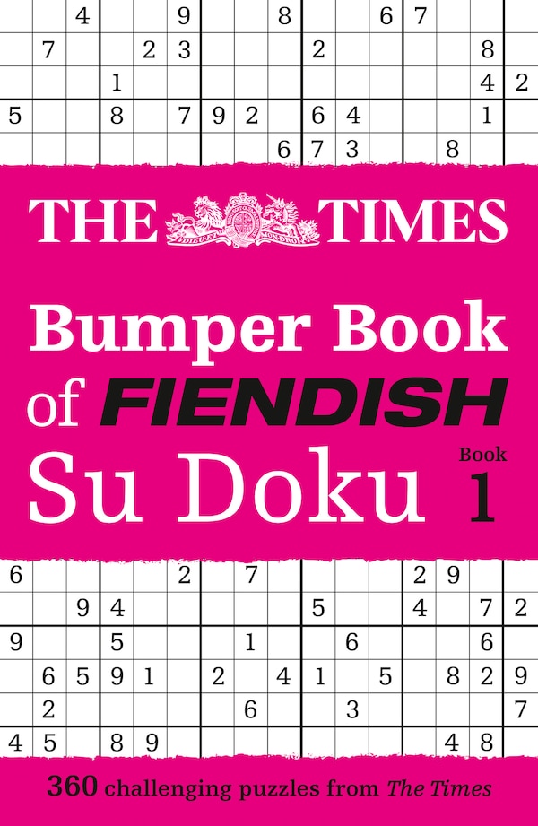 The Times Bumper Book of Fiendish Su Doku book 1 by The Times Mind Games, Perfect | Indigo Chapters