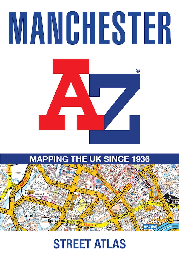 Manchester A-Z Street Atlas by A-z Maps, Perfect | Indigo Chapters