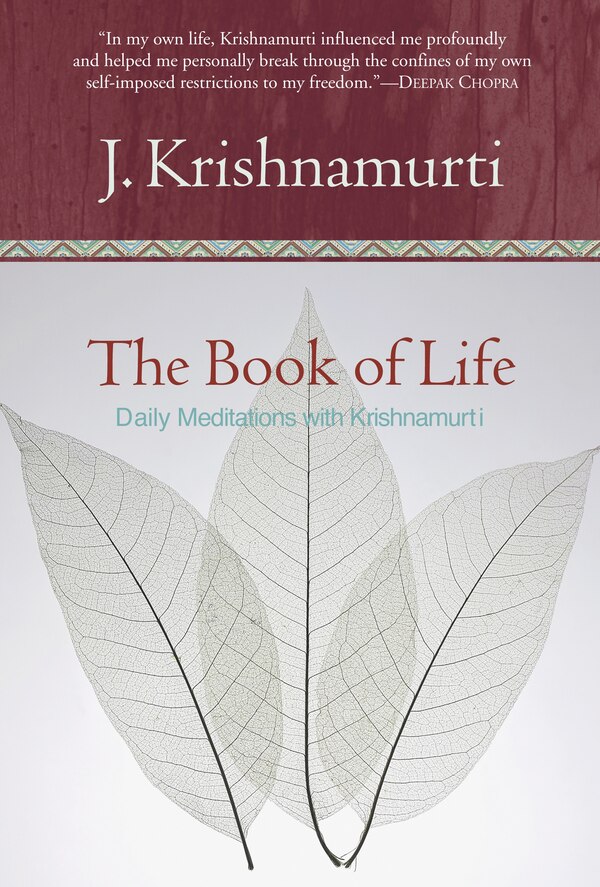 Book of Life The by Jiddu Krishnamurti, Paperback | Indigo Chapters