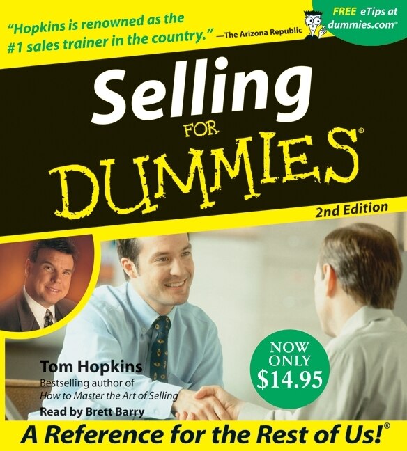 Selling For Dummies Cd 2nd Edition by Tom Hopkins, Audio Book (CD) | Indigo Chapters