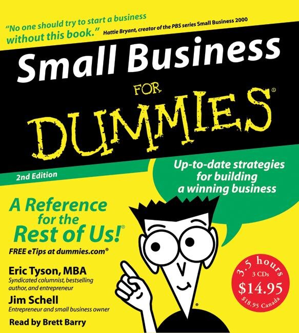 Small Business For Dummies 2nd Ed. Cd by Eric Tyson, Audio Book (CD) | Indigo Chapters