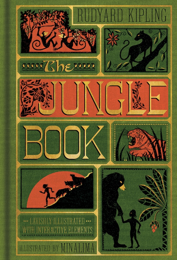 The Jungle Book (MinaLima Edition) (Illustrated with Interactive Elements) by Rudyard Kipling, Hardcover | Indigo Chapters