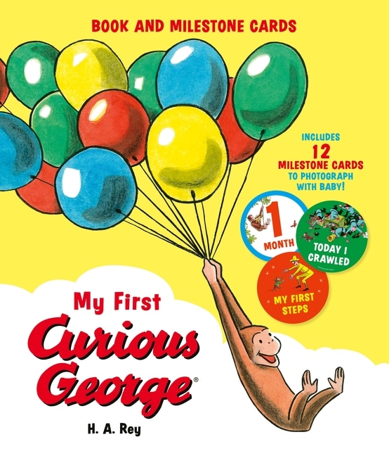 My First Curious George (Book and Milestone Cards) by H. A. Rey, Board Book | Indigo Chapters